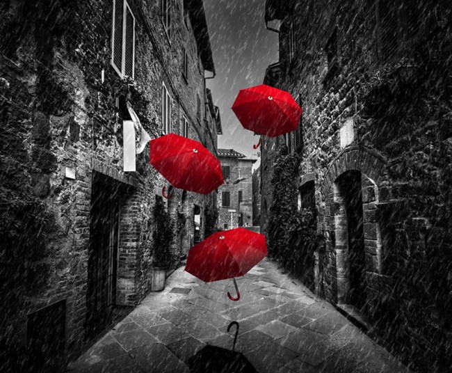 Creative Wallpaper red umbrella Images for your desktop and mobile