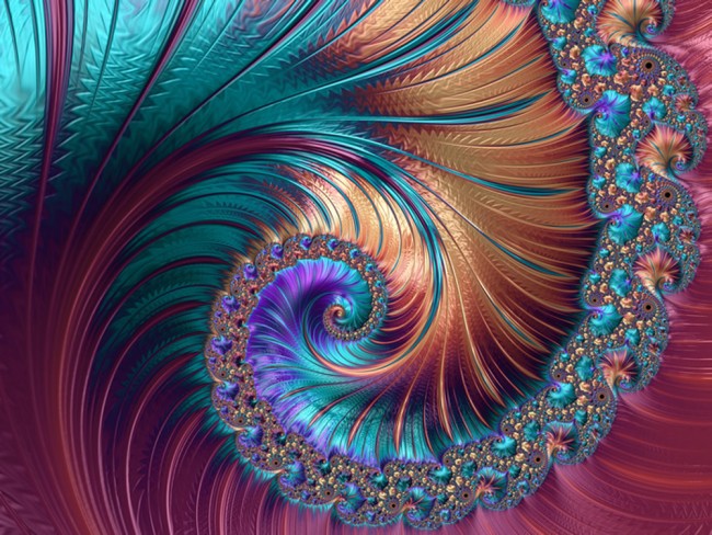 Abstract Blue Swirl 3d Wallpaper Wall Mural