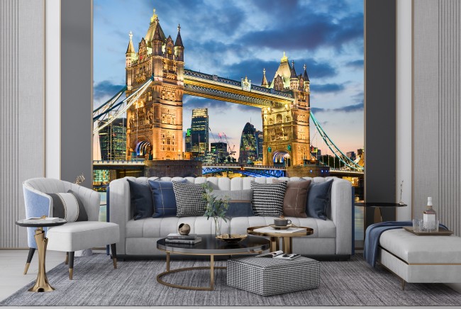 Tower Bridge London Wall Mural City Skyline Wallpaper ...