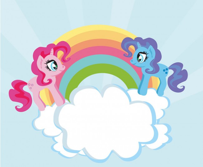 Unicorn Rainbow Wallpaper Wall Mural