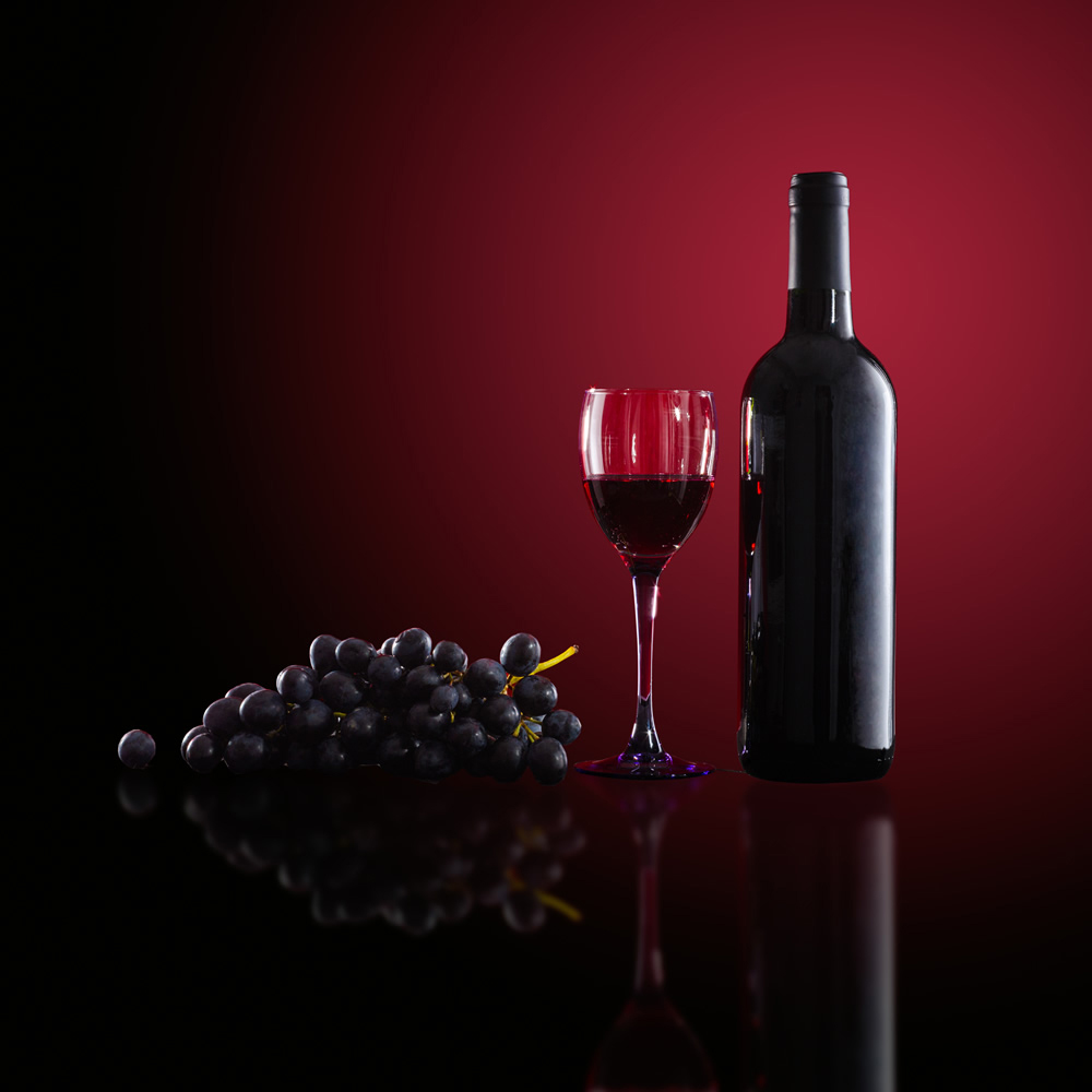 Red Wine Wallpaper Wall Mural
