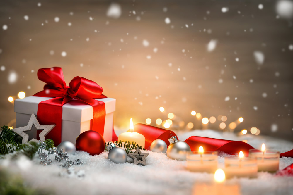 Christmas Gifts Wallpaper Wall Mural