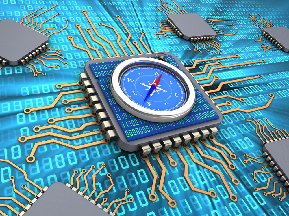 Computer Chip Technology Wallpaper Wall Mural