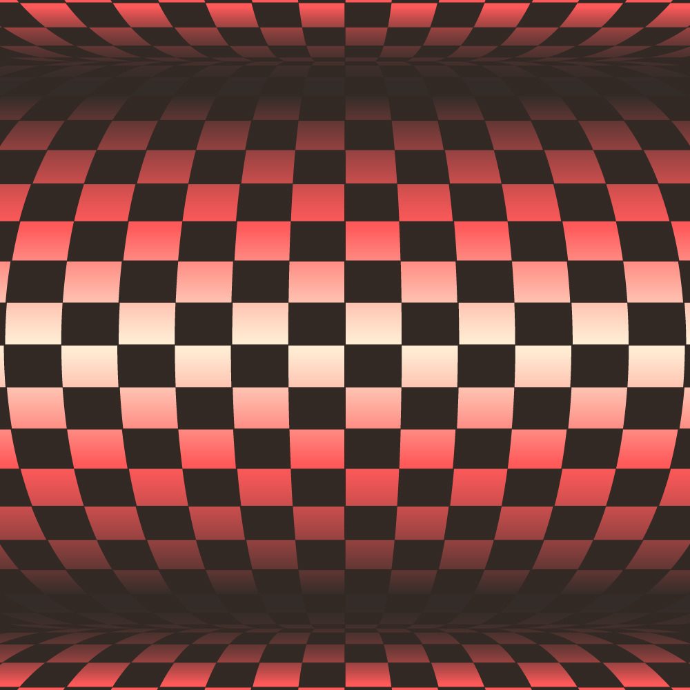 Optical Illusion 3d Chequered Wallpaper Wall Mural