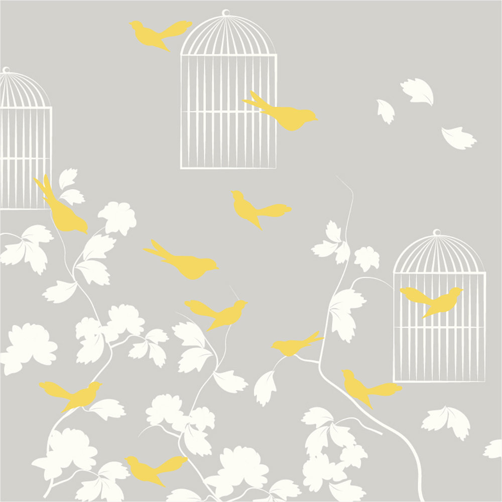 Cloud Grey Birdcage Flowers Wallpaper Wall Mural Wallpapers tagged with this tag. cloud grey birdcage flowers wallpaper wall mural