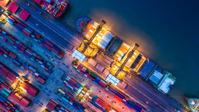 Import Export Business Wallpaper Wall Mural
