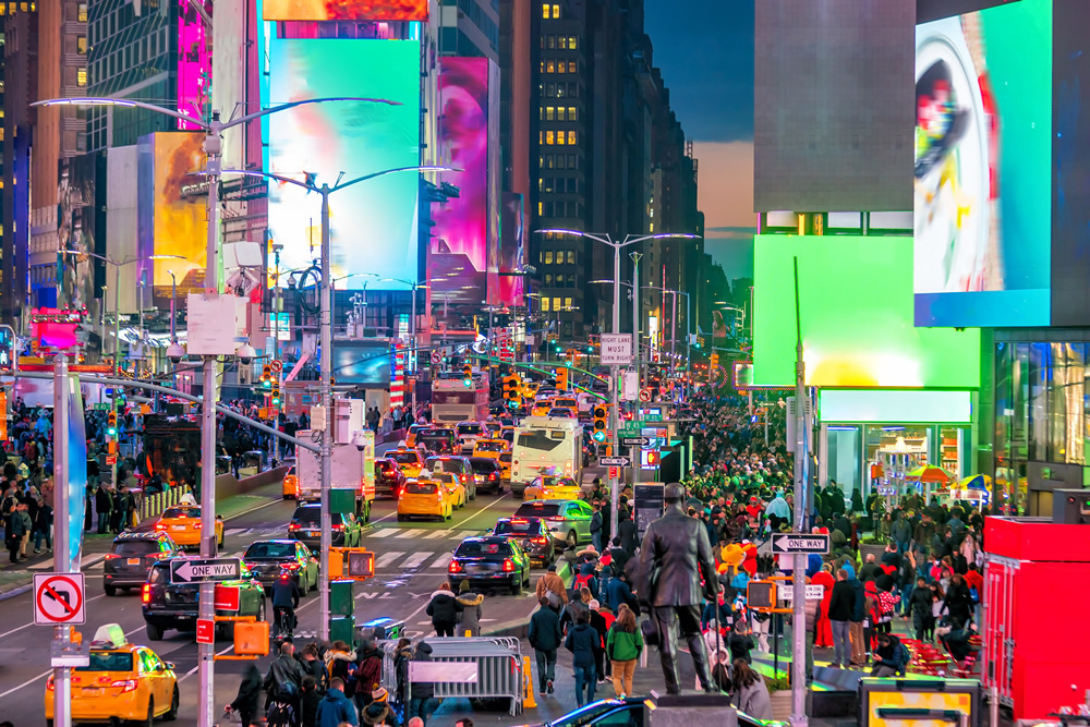 Times Square New York City Wallpaper Wall Mural