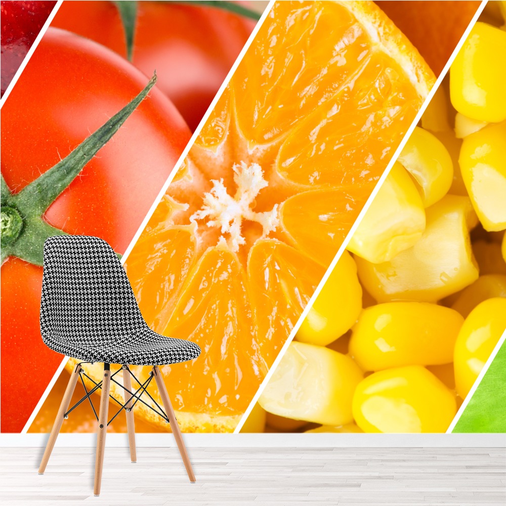 Fresh Fruit Kitchen Wallpaper Wall Mural