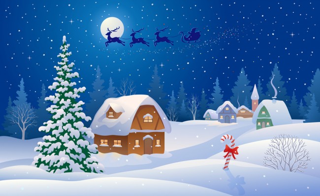 Winter Village Christmas Scene Wallpaper Wall Mural,Pfcu Routing Number Pa