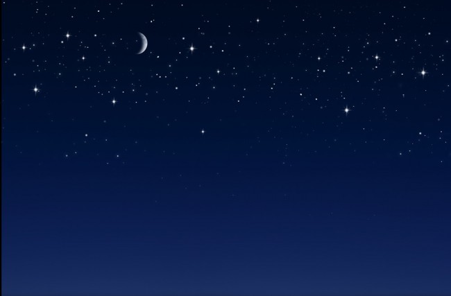 Night Sky Stars Wallpaper Wall Mural