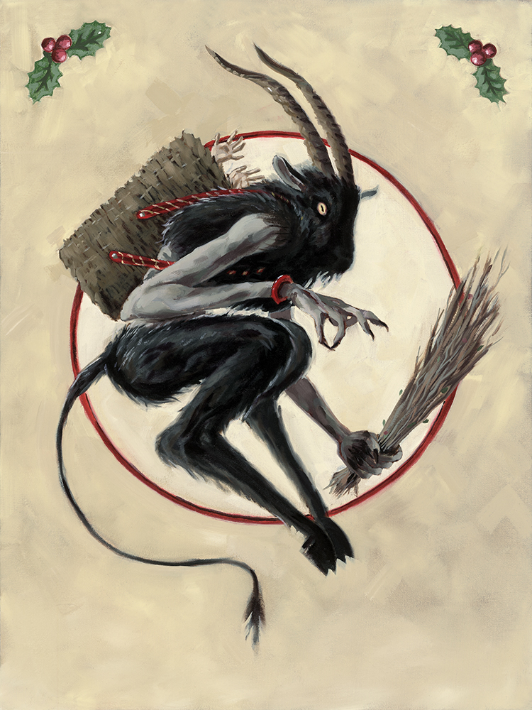 Krampus Wall Mural By Jefferson Muncy Our founders began this idea of bringing krampus to the u.s. krampus wall mural by jefferson muncy