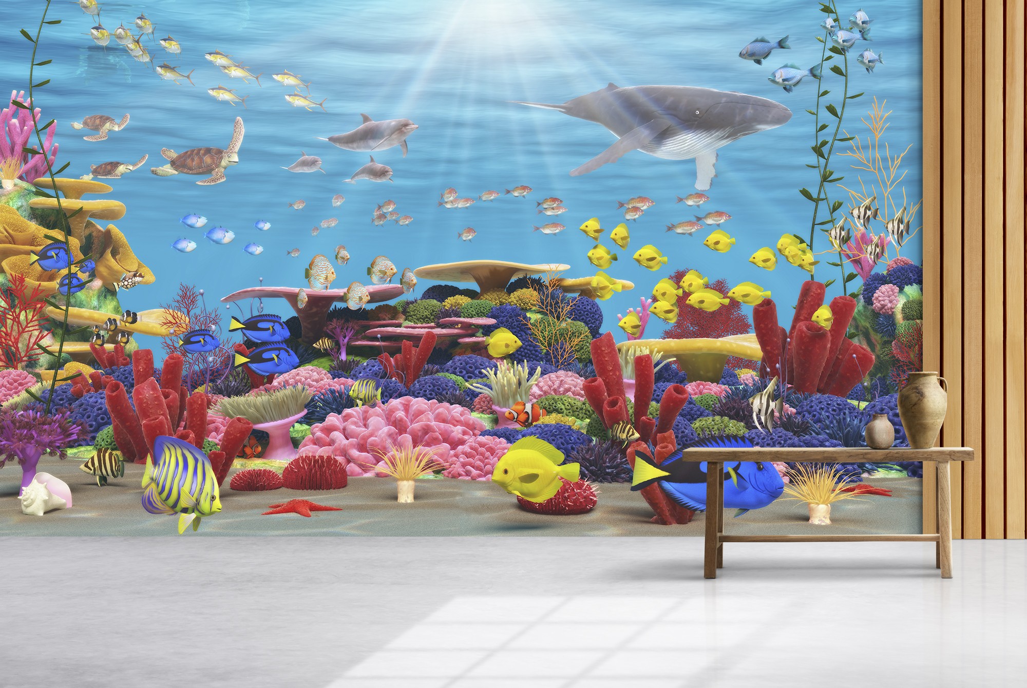 Coral Reef Wallpaper Wall Mural