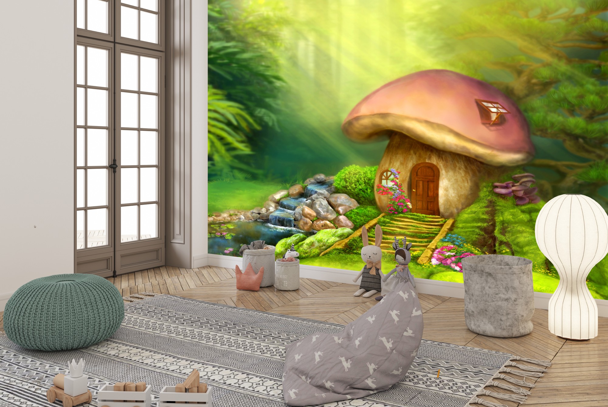 Fairytale Forest Wallpaper Wall Mural