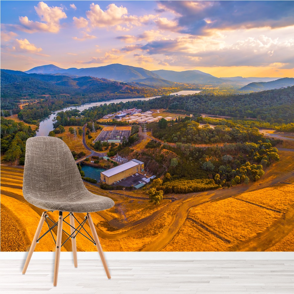 Australia River Landscape Wallpaper Wall Mural