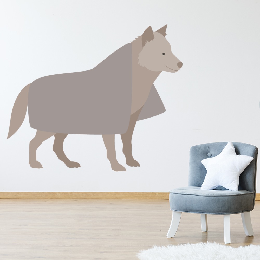 Wolf Wall Sticker by Jana Mossmann
