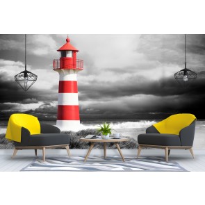 The Lighthouse Wallpaper Wall Mural