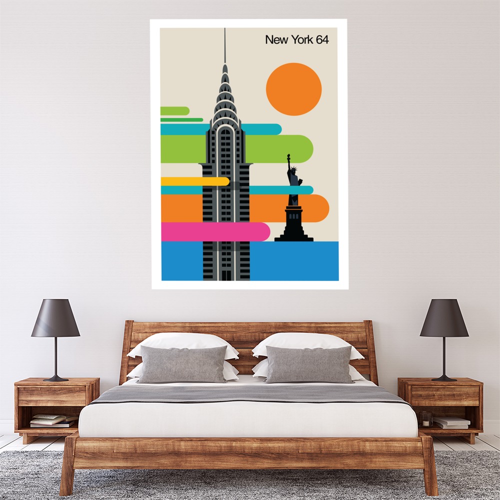 New York 82 Wall Mural by Bo Lundberg WS-52328/_WP
