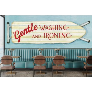 Gentle Washing Wall Mural by Susan Eby Glass