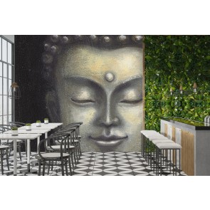 Serene Buddha II Wall Mural by Naomi McBride