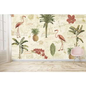 Floridian Wall Mural by Katie Pertiet