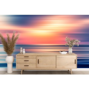 Abstract Sunset II Wall Mural by Tenyo Marchev