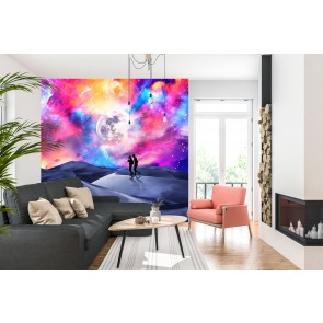 Colourful Night Wall Mural by Tenyo Marchev