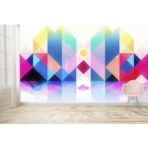 Geometric xII Wall Mural by Tenyo Marchev