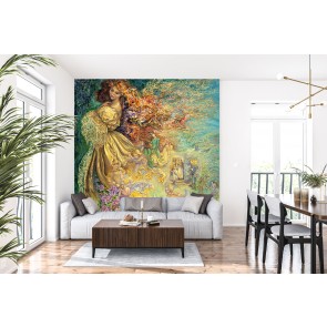 Dress of Daydreams Wall Mural by Josephine Wall
