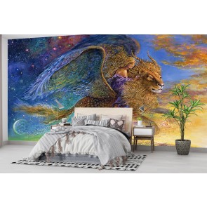 Where Are We Going My Lovely Wall Mural by Josephine Wall