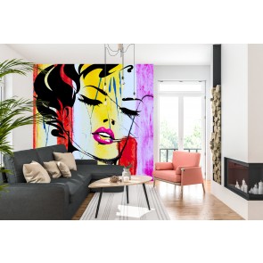 Paint Palette Wall Mural by Karen Smith