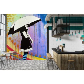 Waiting for the Rain Wall Mural by 2012 AbcArtAttack