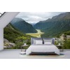 New Zealand Mountain Valley Wallpaper Wall Mural