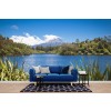 Volcano Lake Wallpaper Wall Mural