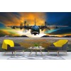 Hercules Plane Wallpaper Wall Mural