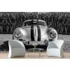 Vintage Race Car Wallpaper Wall Mural