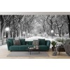 Snowy Central Park Wallpaper Wall Mural