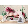 Ladybird Unicorn Wallpaper Wall Mural