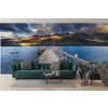 Stormy Lake Wallpaper Wall Mural