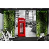 London Telephone Box Wallpaper Wall Mural