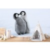 Penguin Chicks Kissing Wallpaper Wall Mural