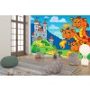 Three-Headed Dragon Wallpaper Wall Mural