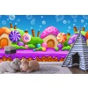 Candy land Wallpaper Wall Mural