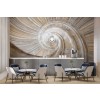 3D Stone Spiral Wallpaper Wall Mural