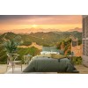 Great Wall of China Sunset Wallpaper Wall Mural