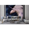 Unicorn Profile Wallpaper Wall Mural