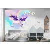 Rainbow s & Unicorn Wallpaper Wall Mural