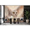 Snow Owl Winter Forest Wallpaper Wall Mural