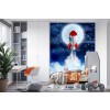 Rocket Launch Outer Space Wallpaper Wall Mural