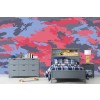 Grey Red Camouflage Army Wallpaper Wall Mural