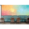 Rainbow Abstract Art Wallpaper Wall Mural